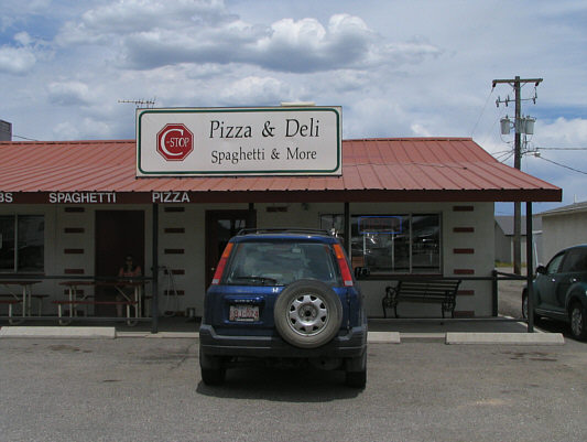 They make an excellent thin-crust pizza here!
