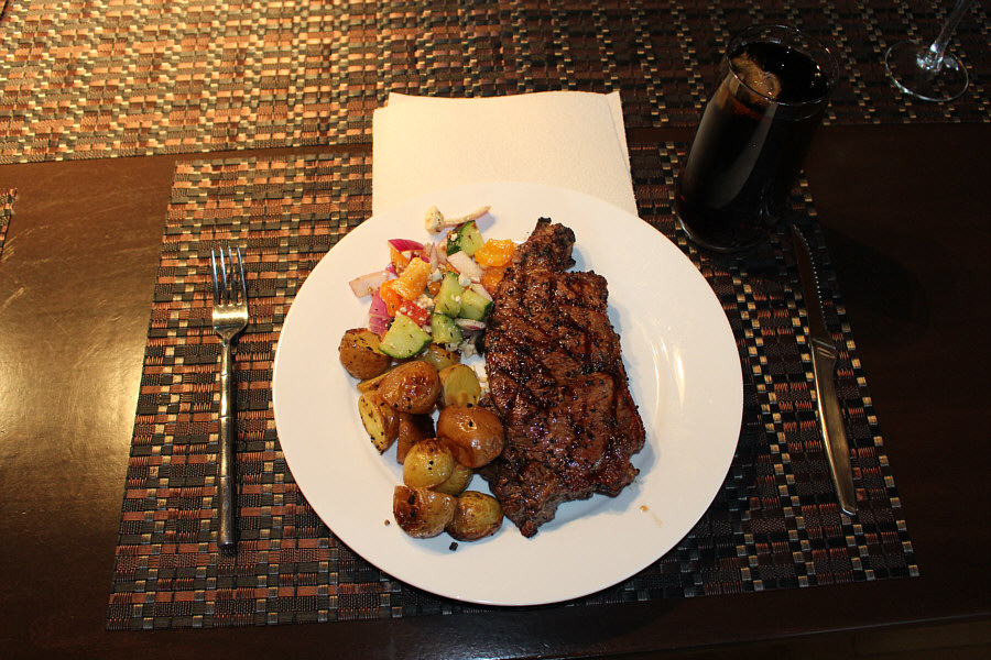 Mmmmm...what a fantastic meal!
