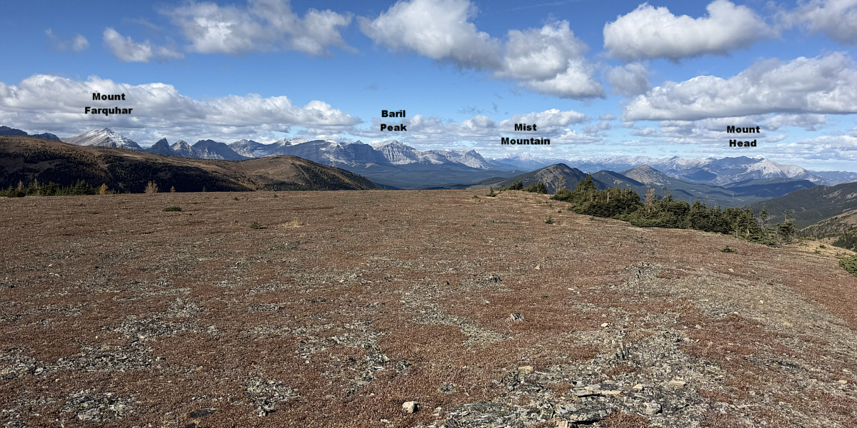 Mist Mountain is 50 kilometres away.
