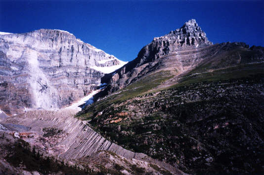 White Pyramid and Mount Chephren