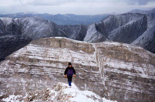 Walking on the edge...