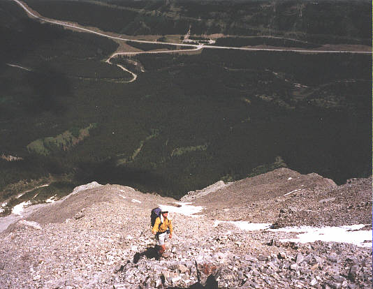 This scramble needs a better access trail!