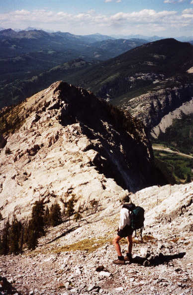 The traverse is not as easy as it looks.