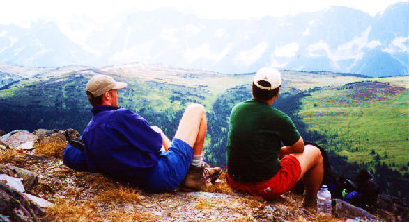 Where's the Purcell Lodge in this picture?