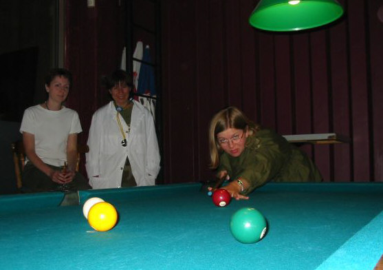 Pool sharks?