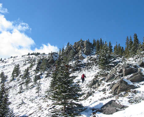 One last push through the rocks!