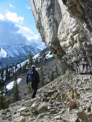 Watch for falling rocks!