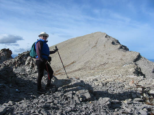 What's that 'dot' on the summit?