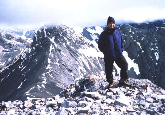 Anybody know the name of the peak behind Sonny?