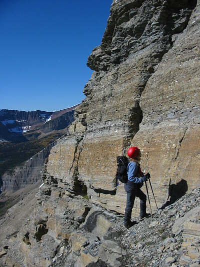 Ugh.  If all goes according to plan, we're supposed to be on that ridge in the distance some time later today!