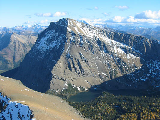 Mount Lineham certainly looks more impressive from this side.