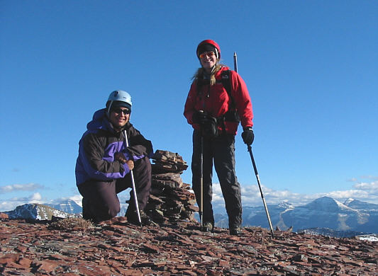 This was my last peak in the Waterton section of Kane's scramble guide.