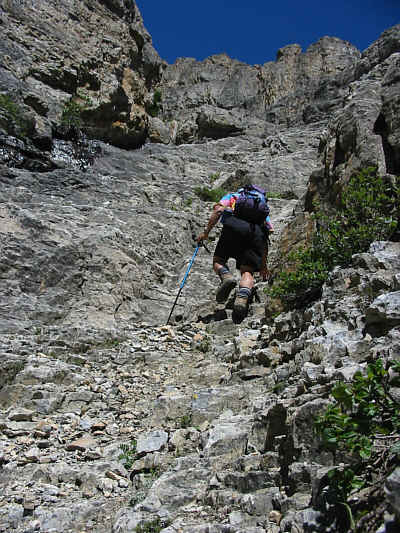 A good warm-up for the crux later on!