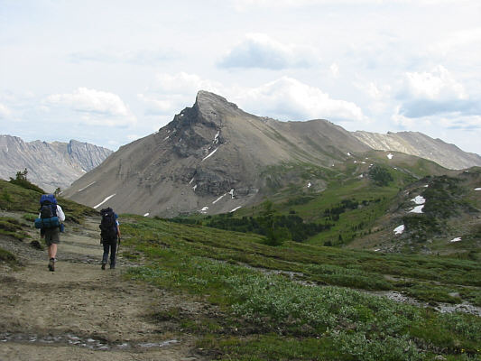 The packs are really feeling heavy now.