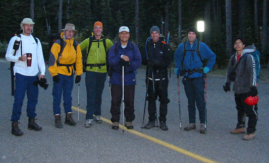 Linda snapped this photo of guys brimming with testosterone!