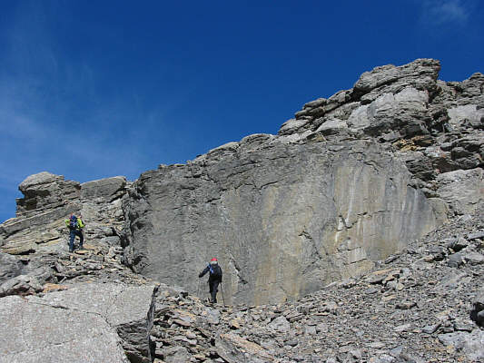 This was roughly where Vern nearly wiped the rest of us out!