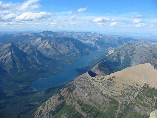 Can you spot Mount Blakiston?