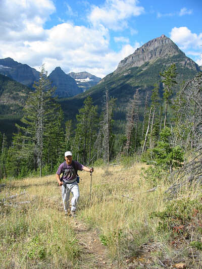 An actual trail!  How nice!