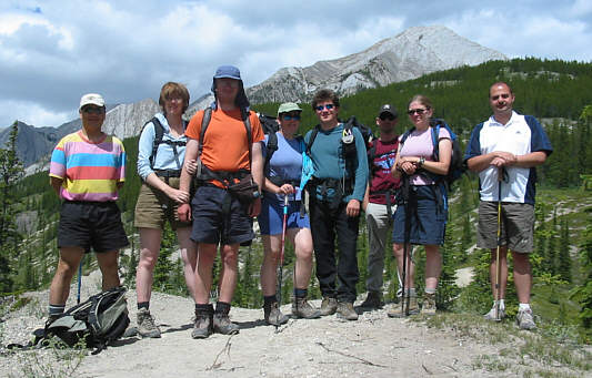 Left to right are Sonny, Ceri, Wiktor, Edwina, Chris, Yan, Kelly and Omar!