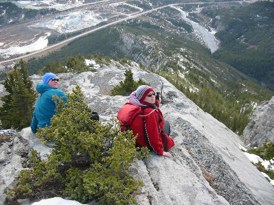 Look how far we've come up!