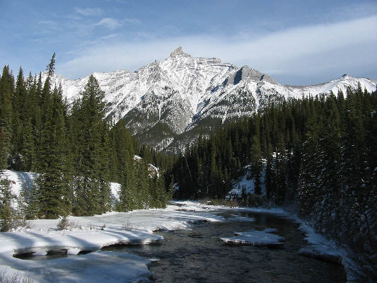 The true summit of Mount Rundle?