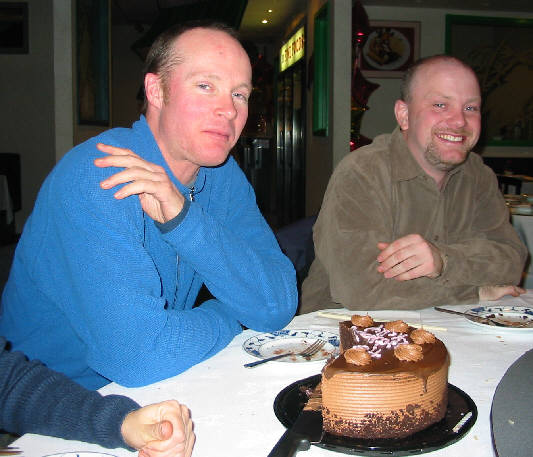 Hey girls!  Here are two eligible bachelors!