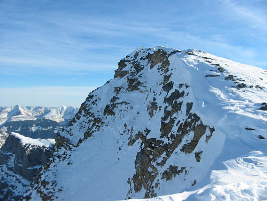 Yeah, I wouldn't want to be stuck on this side of the mountain!