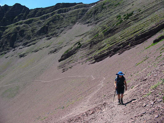 If it's hot, bring lots of water!