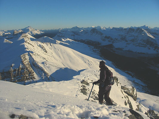 It's 6:10 PM!!  What am I still doing way up here?!