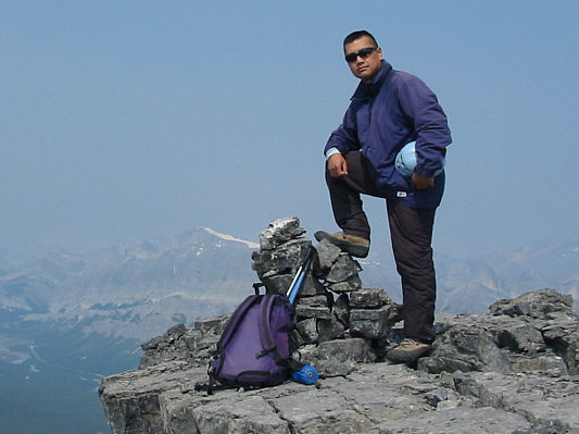 My topo map actually shows Mount Sarbach as being only 3127 metres. Another height controversy?