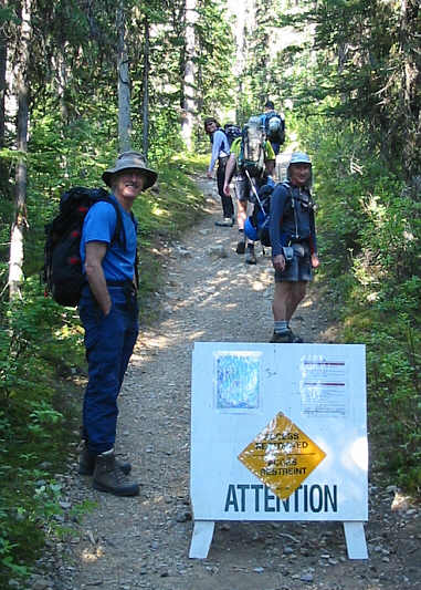 I think we're already in noncompliance with the 3-metre rule!