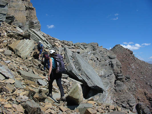 We're DESCENDING to the summit??