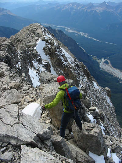 Watch that drop-off on the right, Vern.  It's a big one!