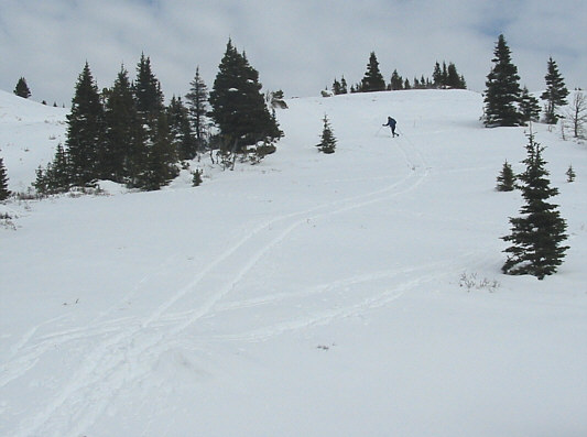 Guess which are the uphill and downhill tracks!