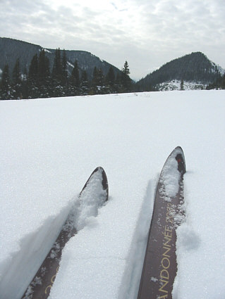 The snow is deeper than you might think!
