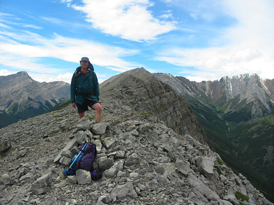 It would be a very long day to traverse the entire ridge.