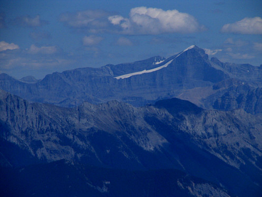 It's funny how all these familiar peaks look strangely different from the west.