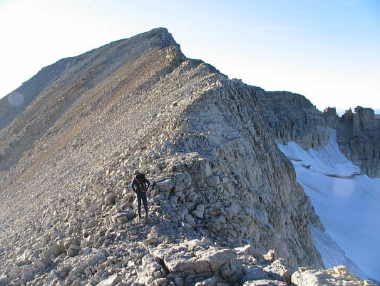 A pleasant scramble the rest of the way.