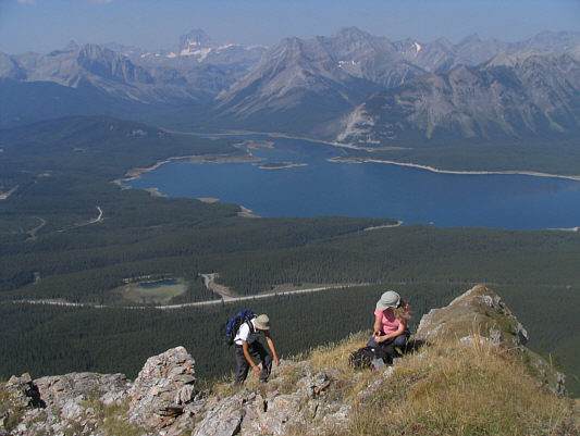 You can even see Buller Pond and our parking area.