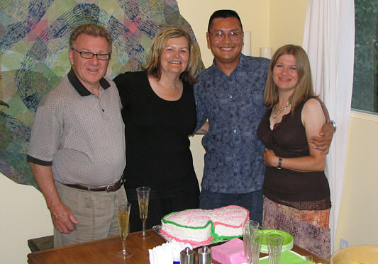 Thank you Una and Bob for the very generous engagement gift!