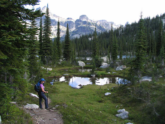 There's another backcountry campground here.