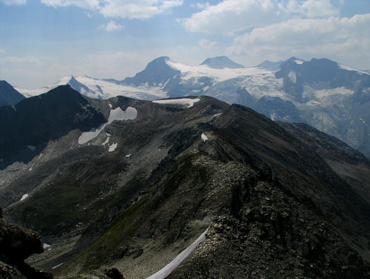 The first summit is nothing more than a steep hike.