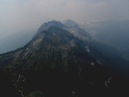 Shame about the view. A bigger shame about the impending ski resort development.