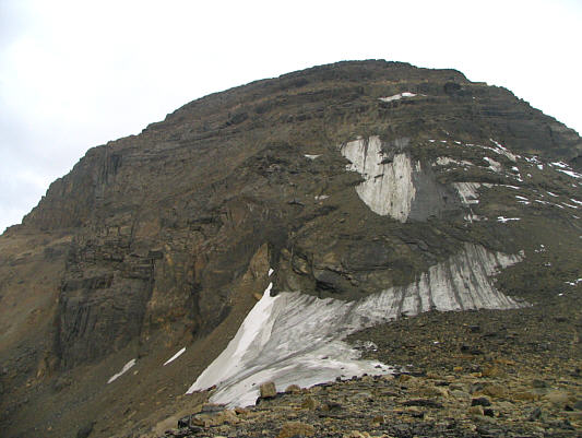 The "permanent ice patch" doesn't look so permanent anymore.