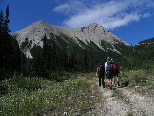 After a long day of driving, it's nice to be walking for a change!
