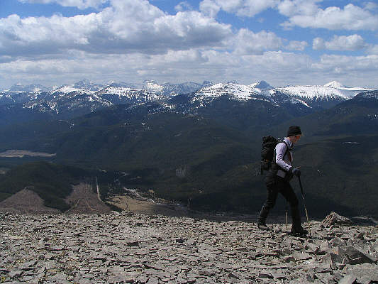 The views are not bad for such a diminutive peak.