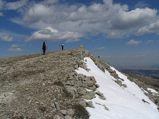 666 metres height gain according to Linda's GPS.