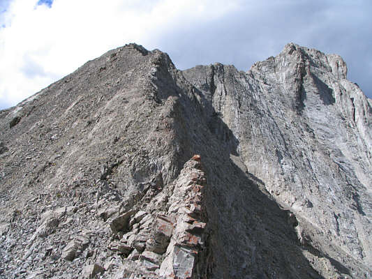 Another bonus of the east face route is that you don't miss out on any of the interesting sections of the summit ridge.