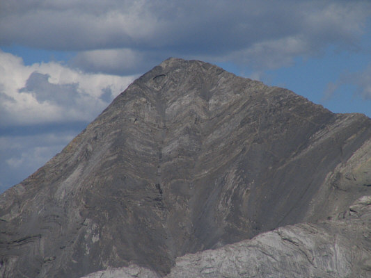 If you look carefully, you can even see a trail below the right skyline.