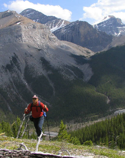 It's a good thing the sun is out since that river crossing soaked my pants up to my crotch!